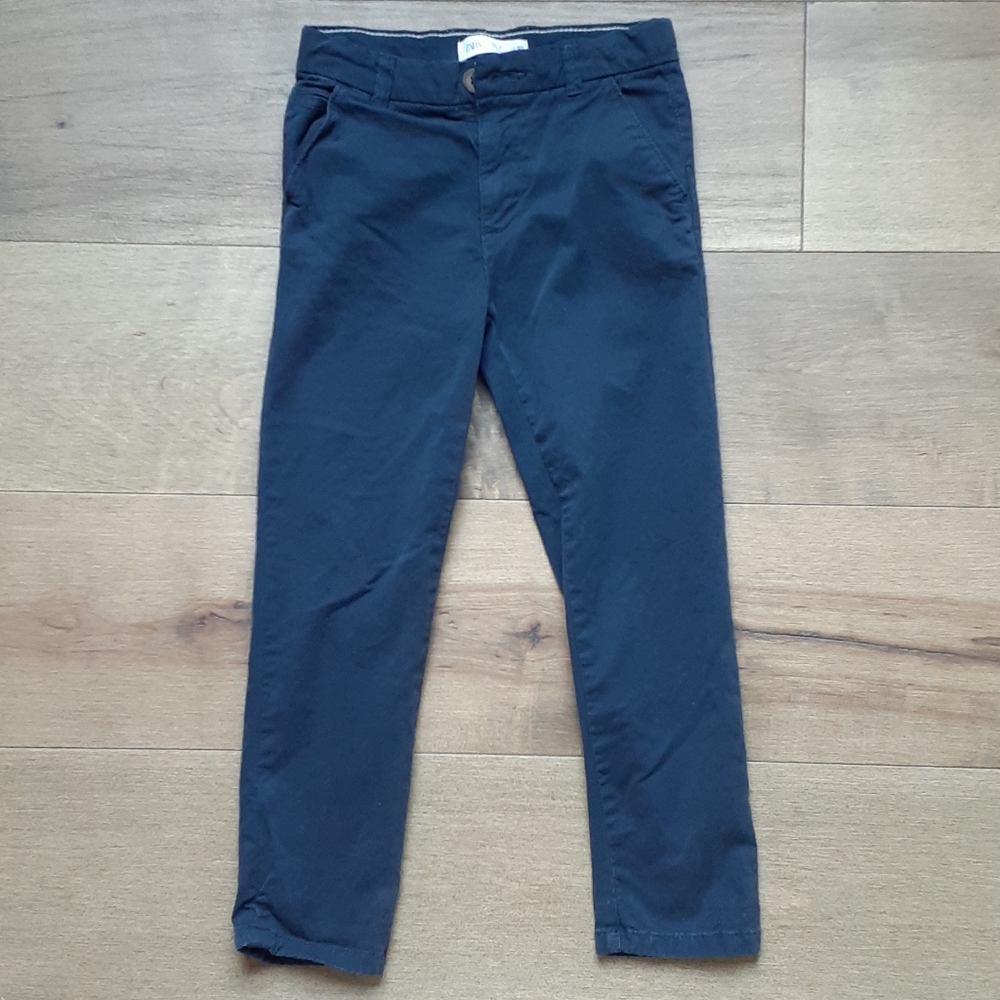 Zara Boys Formal Navy Pants Size 7